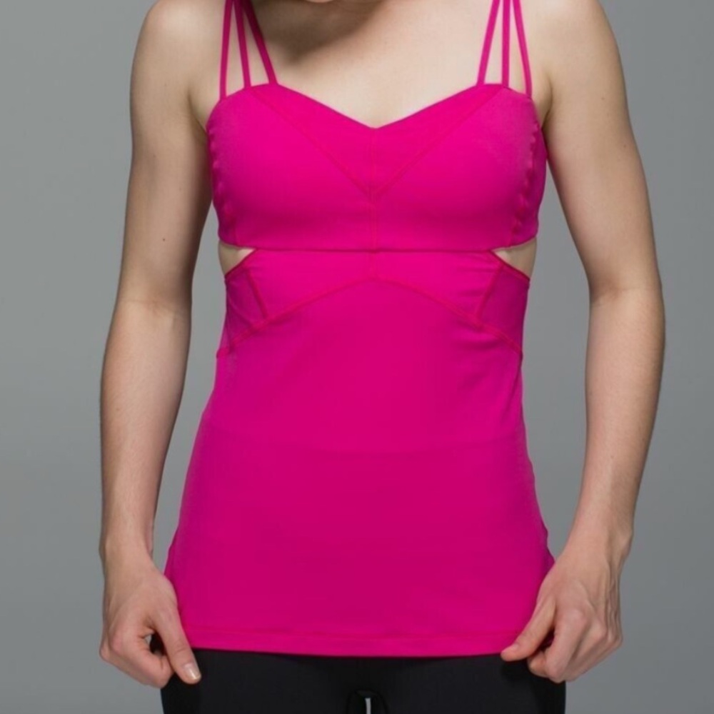 Lululemon Athletica Pink Tank Top Exquisite II Size 4